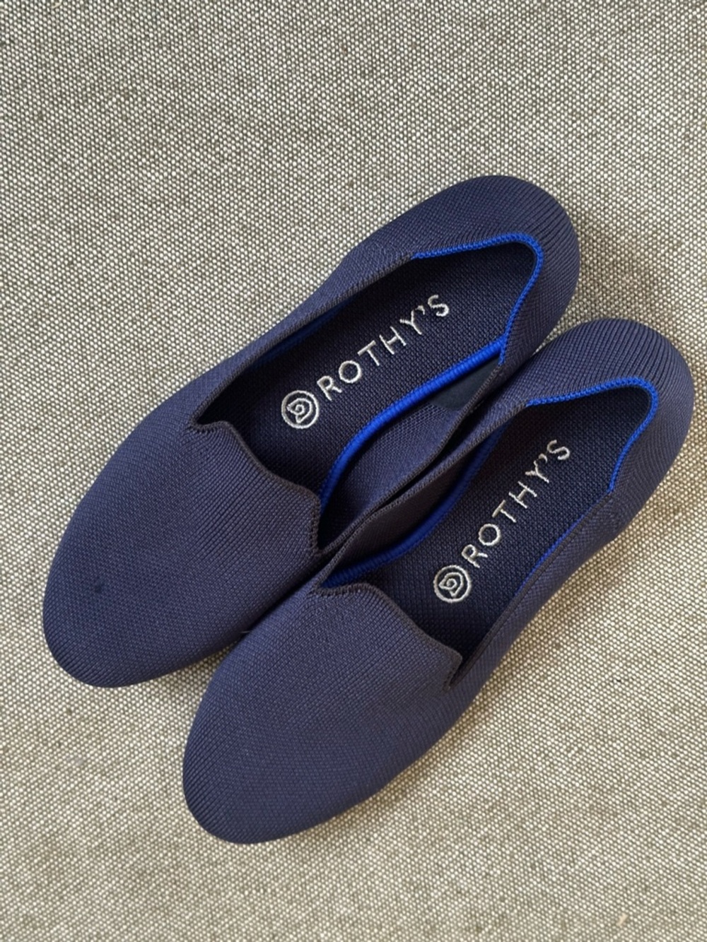 Rothy’s “The Loafer” In Navy Blue Size 9 - Picture 3 of 11